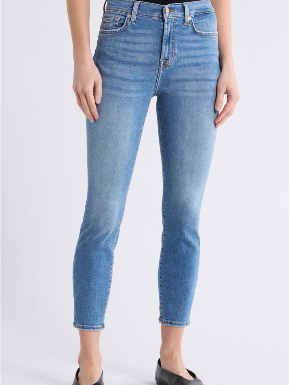 7 For All Mankind High Waist Ankle Gwenevere Jeans
